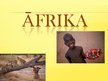 Презентация 'Āfrika', 1.
