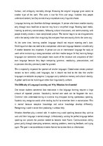 Эссе 'Learning foreign languages in a global world', 5.