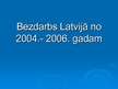 Реферат 'Bezdarbs Latvijā 2004.-2006.g.', 26.