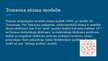 Презентация 'Atoma uzbūves vēsture', 2.