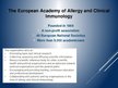 Презентация 'The European Academy of Allergy and Clinical Immunology', 2.