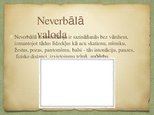 Презентация 'Verbālā un neverbālā valoda', 3.