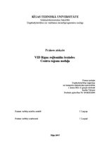 Отчёт по практике 'VID Rīgas reģionālās iestādes Centra rajona nodaļa', 1.