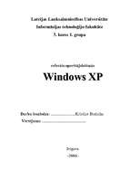 Конспект 'Windows XP', 1.
