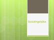 Презентация 'Sociolingvistika', 1.