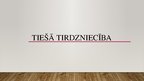 Презентация 'Tiešā tirzdniecība', 1.