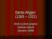 Презентация 'Dante Aligjeri ', 1.