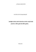 Реферат 'Noslēgto laulību skaita dinamikas analīze Latvijā laikā posmā no 1995.gada līdz ', 1.