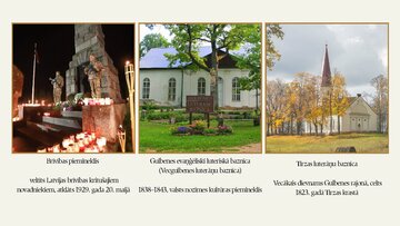 Презентация 'Valodas kultūras izorstne un izpausme. Mana novada (Gulbenes) kultūrvēsturiskais', 7.