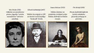 Презентация 'Valodas kultūras izorstne un izpausme. Mana novada (Gulbenes) kultūrvēsturiskais', 9.