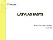 Презентация 'VAS "Latvijas Pasts" SVID analīze', 1.
