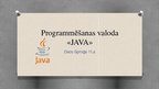 Презентация 'Programmēšanas valoda "Java"', 1.