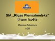 Презентация 'SIA "Rīgas piensaimnieks" tirgus izpēte', 1.