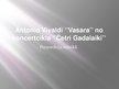 Презентация 'Antonio Vivaldi "Vasara" no koncertcikla "Gadalaiki"', 1.