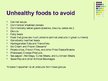 Презентация 'Healthy and Unhealthy Food', 15.