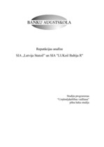 Реферат 'Reputācijas analīze SIA "Latvija Statoil" un SIA "LUKoil Baltija R"', 1.