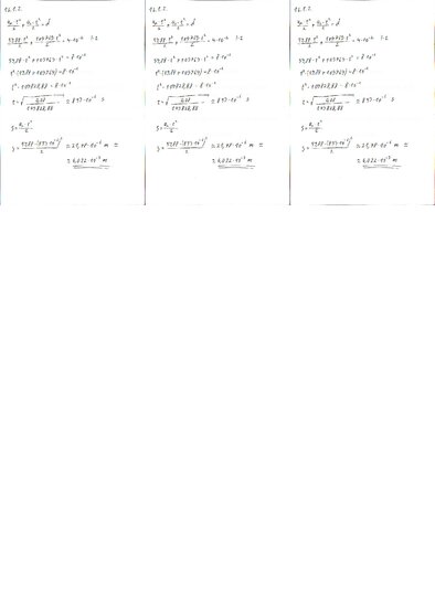 Конспект 'Fizikas uzdevumu risinājumu apkopojums. Lādētu daļiņu kustība elektrostatiskajā ', 2.