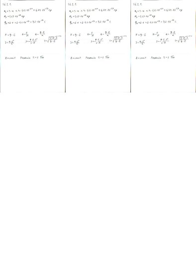 Конспект 'Fizikas uzdevumu risinājumu apkopojums. Lādētu daļiņu kustība elektrostatiskajā ', 3.