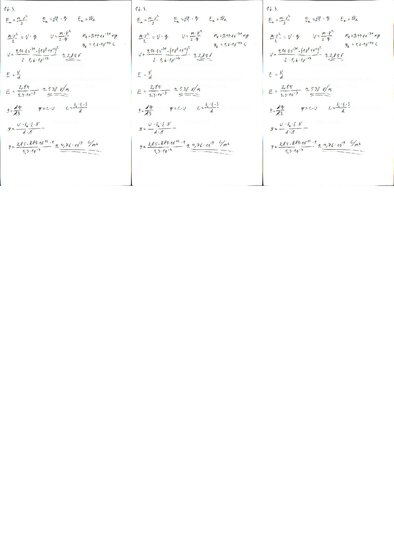 Конспект 'Fizikas uzdevumu risinājumu apkopojums. Lādētu daļiņu kustība elektrostatiskajā ', 5.