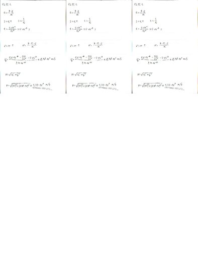 Конспект 'Fizikas uzdevumu risinājumu apkopojums. Lādētu daļiņu kustība elektrostatiskajā ', 20.