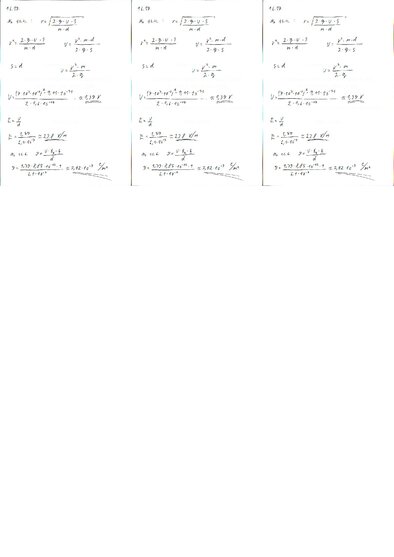 Конспект 'Fizikas uzdevumu risinājumu apkopojums. Lādētu daļiņu kustība elektrostatiskajā ', 29.