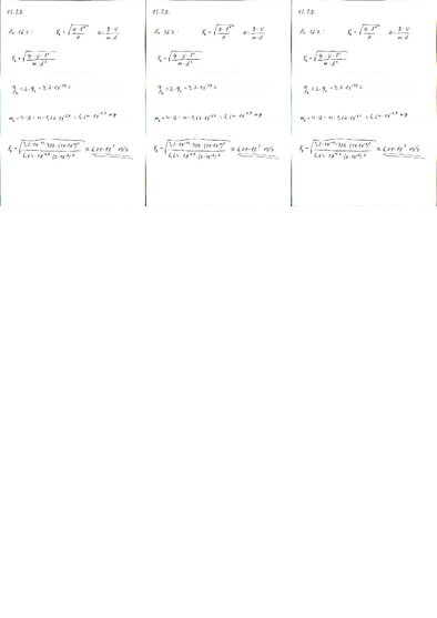 Конспект 'Fizikas uzdevumu risinājumu apkopojums. Lādētu daļiņu kustība elektrostatiskajā ', 32.