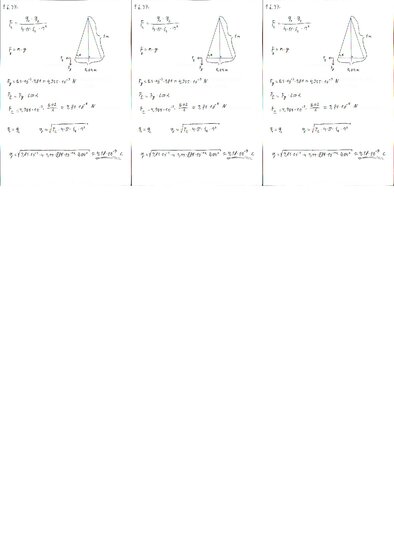 Конспект 'Fizikas uzdevumu risinājumu apkopojums. Lādētu daļiņu kustība elektrostatiskajā ', 52.