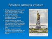 Презентация 'Brīvības statuja Ņujorkā', 2.