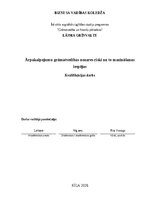 Дипломная 'Ārpakalpojumu grāmatvedības nozares riski un to mazināšanas iespējas', 1.