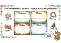 Презентация 'Latviešu valodas rakstīšanas uzdevumi 1.–2. klasei', 9.