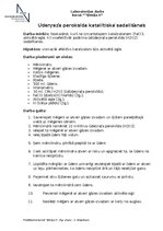 Конспект 'Ūdeņraža peroksīda katalītiskā sadalīšanās', 1.