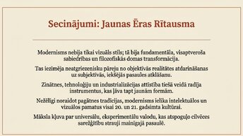 Презентация 'Modernisms', 20.