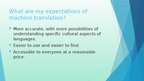 Презентация 'Machine translation', 10.