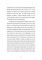 Эссе 'Essay on the International Criminal Court ', 7.