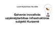 Презентация 'Galvenie inovatīvās uzņēmējdarbības infrastruktūras subjekti Kurzemē', 1.