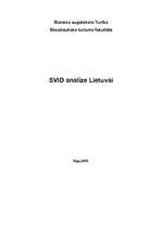 Конспект 'SVID analīze Lietuvai', 1.