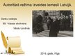 Презентация 'Autoritārā režīma izveides iemesli Latvijā', 1.