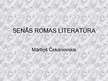 Презентация 'Senās Romas literatūra', 1.