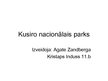 Презентация 'Kusiro Nacionālais parks', 1.