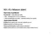 Конспект 'SIA X gada pārskats', 7.