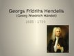 Презентация 'Georga Frīdriha Hendeļa oratorija "Mesija"', 1.