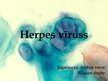 Презентация 'Herpes vīruss', 1.