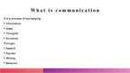 Презентация 'Comunication', 2.