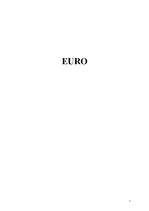 Реферат 'Euro', 1.