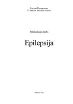 Реферат 'Epilepsija', 1.