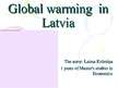 Реферат 'Global Warming in Latvia', 16.