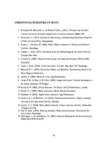 Реферат 'Mediju loma noziegumu reprezentācijā un sabiedrības drošības uztverē: sabiedrība', 41.