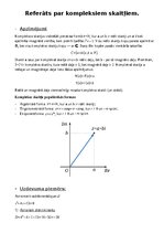 Конспект 'Referāts par kompleksiem skaitļiem', 3.