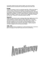 Конспект 'Aromatherapy', 3.