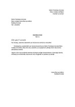 Образец документа 'Iesniegums un akts lietvedībā', 1.